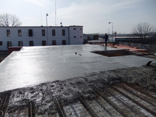 Žebírkový strop VELOX s využitím betonu SYSTEMCRETE; foto www.velox.cz