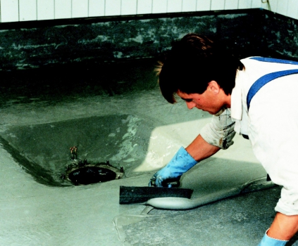 Obr. 5b: Hydroizolační stěrka PCI Apoflex®