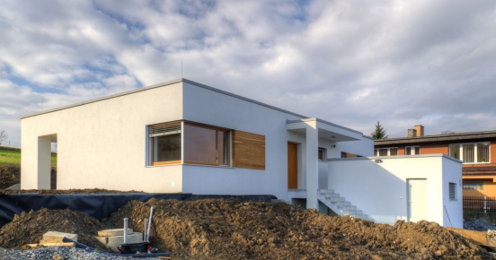 Pasivní rodinný dům v Novém Jičíně postavený z Ytongu