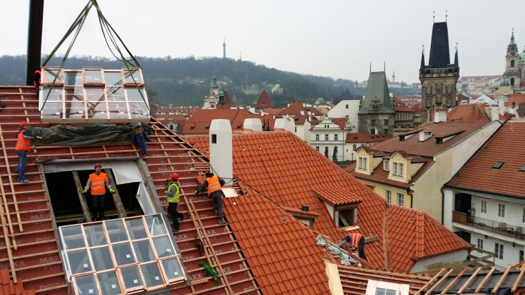 Solara HISTORIK umožňuje velkorysé prosklení historických domů