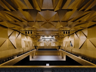 Filharmonie Štětín, interiér, foto Simon Menges