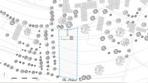 Obr. 1d: Studie Adama Michny z Dolní Rožínky – situace