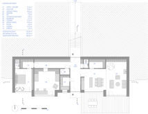 Obr. 1e: Studie Adama Michny z Dolní Rožínky – půdorys