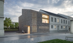 Obr. 2a: Studie Ing. arch. Jiřího Bužka a spoluautorů Ing. arch. Markéty Orságové a Radima Kyncla z Brna