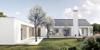 Obr. 5a: Studie Ing. arch. Davida Korsy a Ing. arch. Denisy Kanderové