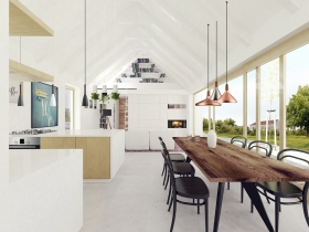 Obr. 5c: Studie Ing. arch. Davida Korsy a Ing. arch. Denisy Kanderové