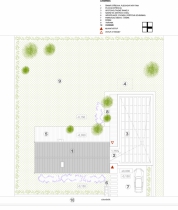Obr. 5d: Studie Ing. arch. Davida Korsy a Ing. arch. Denisy Kanderové – situace