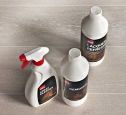 Přípravky Kährs, Spray Cleaner, Remover, Lacquer Refresher