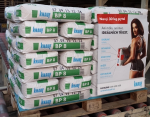 Nové, třicetikilogramové balení produktů Knauf 