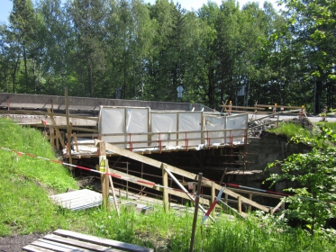 Rekonstrukce mostu ve Svoru materiály Knauf TS