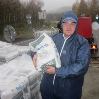 Rekonstrukce mostu ve Svoru materiály Knauf TS