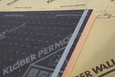 Desky Permo® therm položené na zateplované střeše