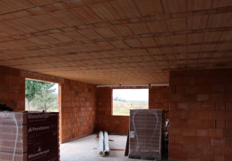 Obr. 15: Strop po odstranění podpor 