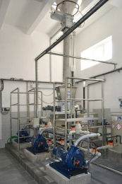 Úpravna vody Meziboří zahájila zkušební provoz – příprava chemického koncentrátu 