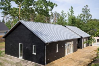 Střešní krytina Lindab SRP Click s vrstvou Sound Control