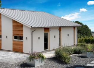 Střešní krytina Lindab SRP Click s vrstvou Sound Control