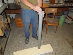 Zkoušení základní vrstvy s PP vlákny rázem (10J)