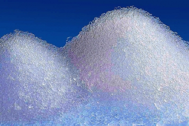 Obr. 1: Sypký aerogelový granulát použitý pro omítku Fixit 222