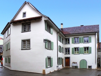 Obr. 4: Referenční stavba projektu SuRHiB renovace starého mlýna z 15. stol. v Sissachu (kanton Basilej) s použitím omítky Fixit 222