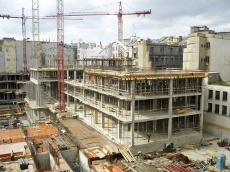 Obr. 6: Hrubá stavba v říjnu 2012