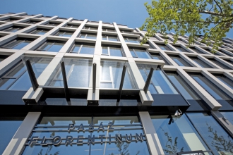 Obr. 16. Detail fasády v ulici Na Florenci