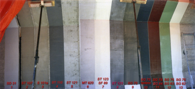 Obr. 2: Technologie v roce 1991 po aplikaci