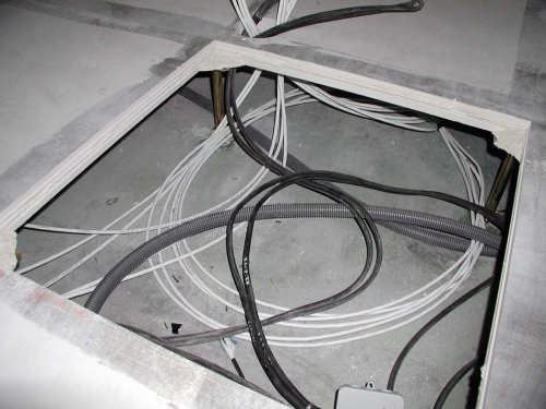 Obr. 6: Skladba podlahy s montovanou nosnou deskou