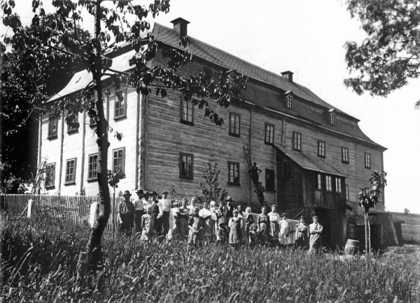 Obr. 1: Stav objektu po I. světové válce