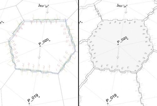 Obr. 4: Výkres jednotlivé desky