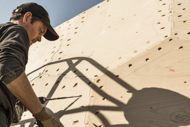 Obr. 11–13: Montáž konstrukce