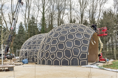 Obr. 14: Objekt před instalací finálního pláště