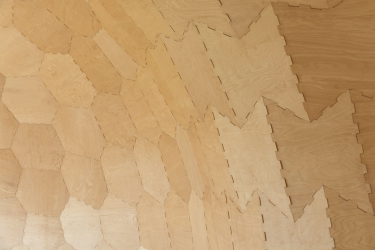 Obr. 16: Detail konkávní části konstrukce