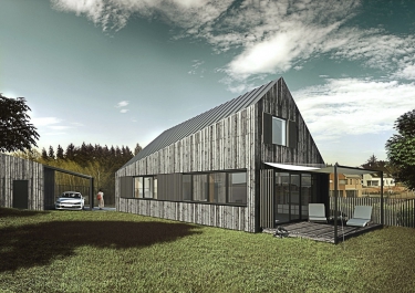 Obr. 3, 4: Vizualizace projektu