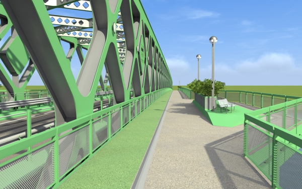 Obr. 3, 4, 5: Vizualizácia finálného varianta rekonštrukcie