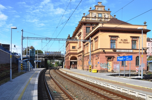 Obr. 3: Průjezd uzlem Plzeň ve směru III. TŽK