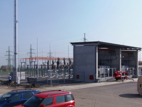 Obr. 14: Rekonstrukce R 11 KV a T 110 KV trakční měnírny Pečky