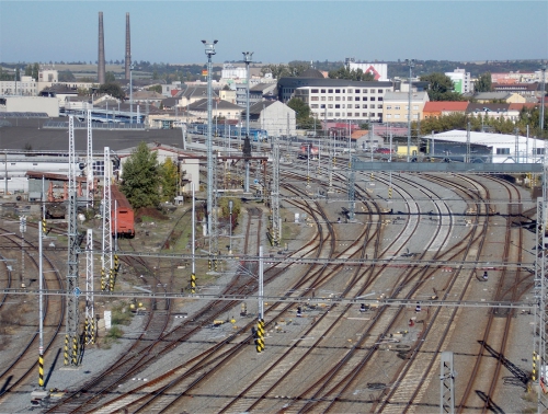 Obr. 21: Rekonstrukce žst. Přerov, 1. stavba