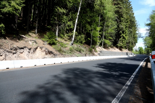 Obr. 25: Rekonstrukce silnice druhé třídy č. 219 Nejdek–Pernink 