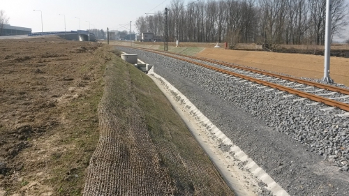 Obr. 27: Letiště Leoše Janáčka, Ostrava, kolejové napojení