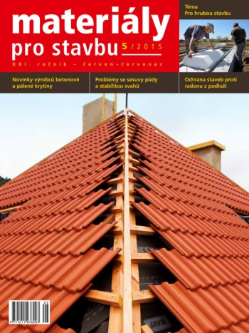 Materiály pro stavbu 5/2015