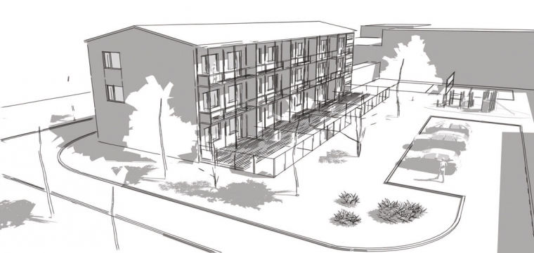 Vizualizace bytového domu