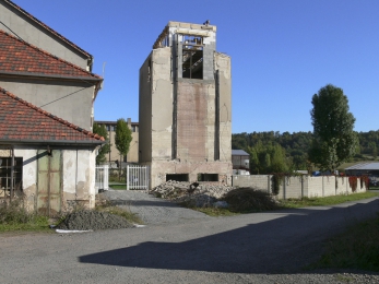 Původní stav obilného sila