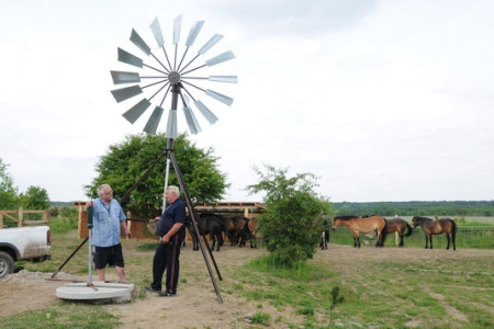 Větrné čerpadlo Pavola Floriše