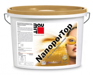 Samočisticí omítka s fotokatalyzátorem Baumit NanoporTop