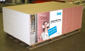 Knauf RED Piano – nová deska pro zvukovou izolaci různých konstrukcí