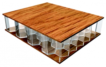 RENOLIT GORCELL umožňuje kombinaci různých typů jádra a povrchů