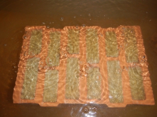 Obr. 8: Extrémní test nasákavosti