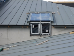 Hliníková krytina PREFALZ na Lučním domě v Krkonoších