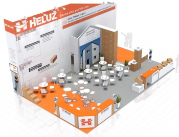 Stánek firmy Heluz najdete v hale 1 pod číslem B14