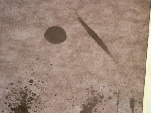 Obr. 14: Typické olejové skvrny